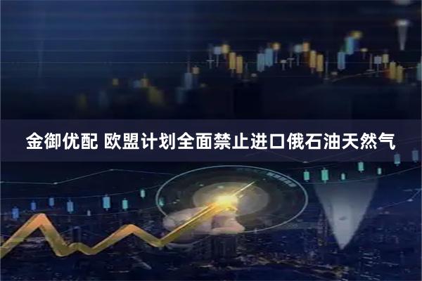 金御优配 欧盟计划全面禁止进口俄石油天然气